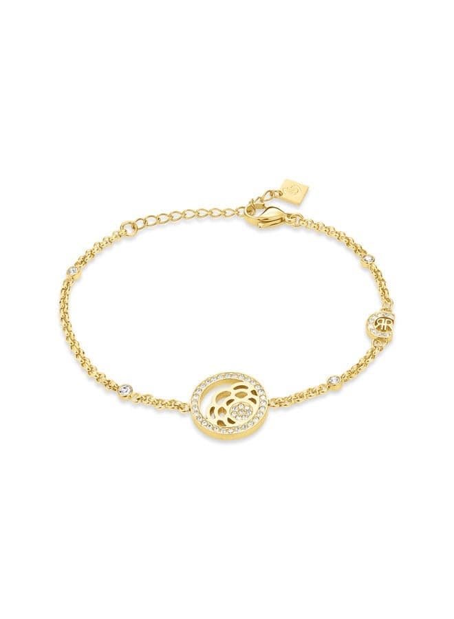 CERRUTI 1881 Alessia 170 + 35 Gold & Crystal Bracelet - Image 1