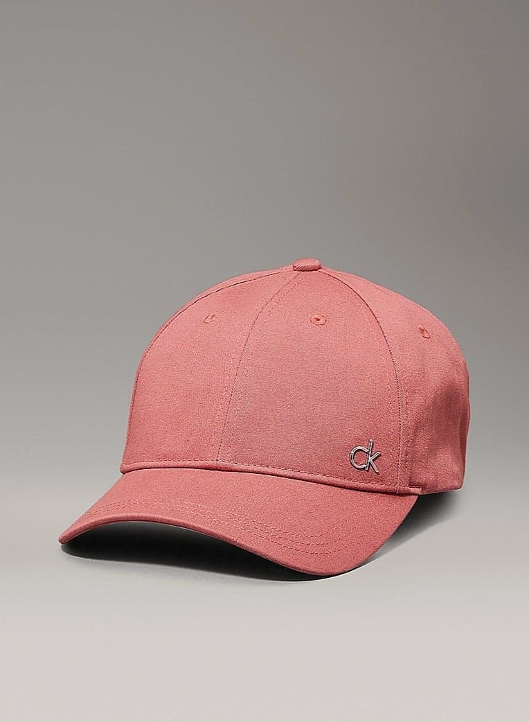 CALVIN KLEIN Elegant Metal Curved Peak Women's Cap - Image 1