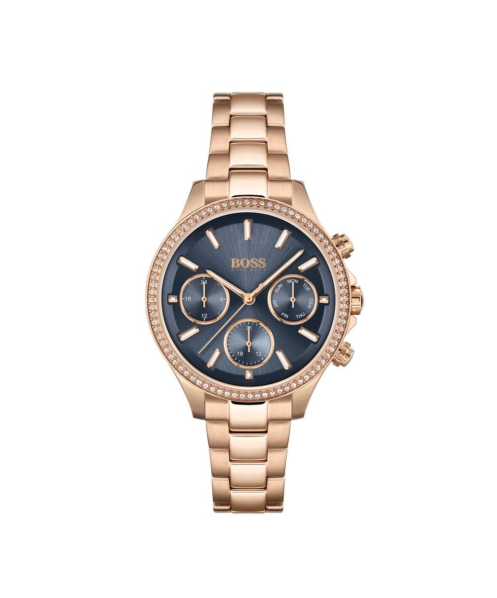 BOSS Hera Elegance Analog Watch - Timeless Rose Gold Luxury - Image 1