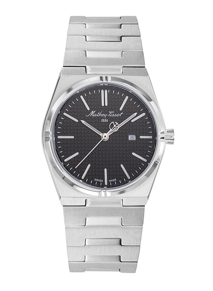 Mathey-Tissot Elegance Quartz Black Dial Ladies Watch D117AN - Image 1