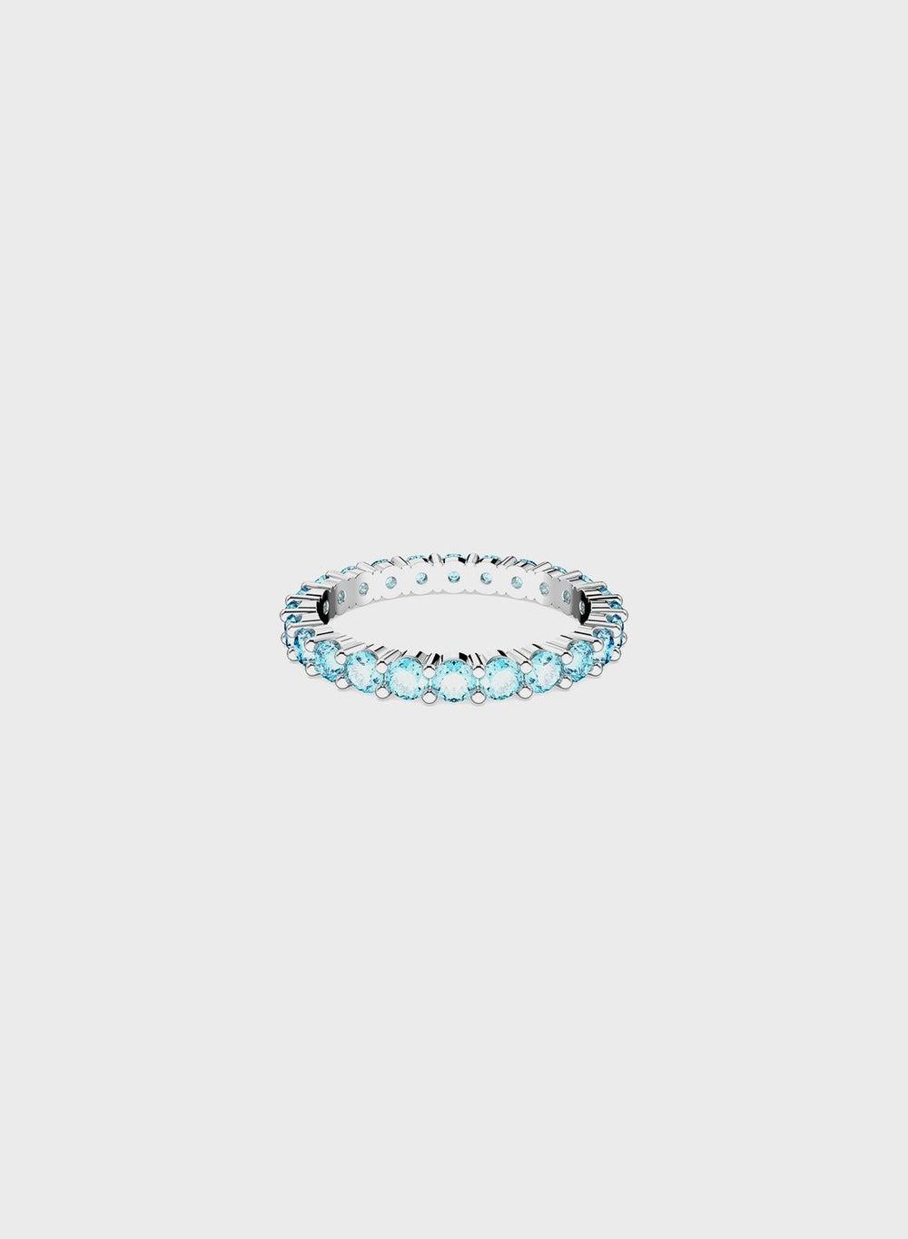 SWAROVSKI Matrix Elegance Rhodium Plated Women's Ring - Image 1