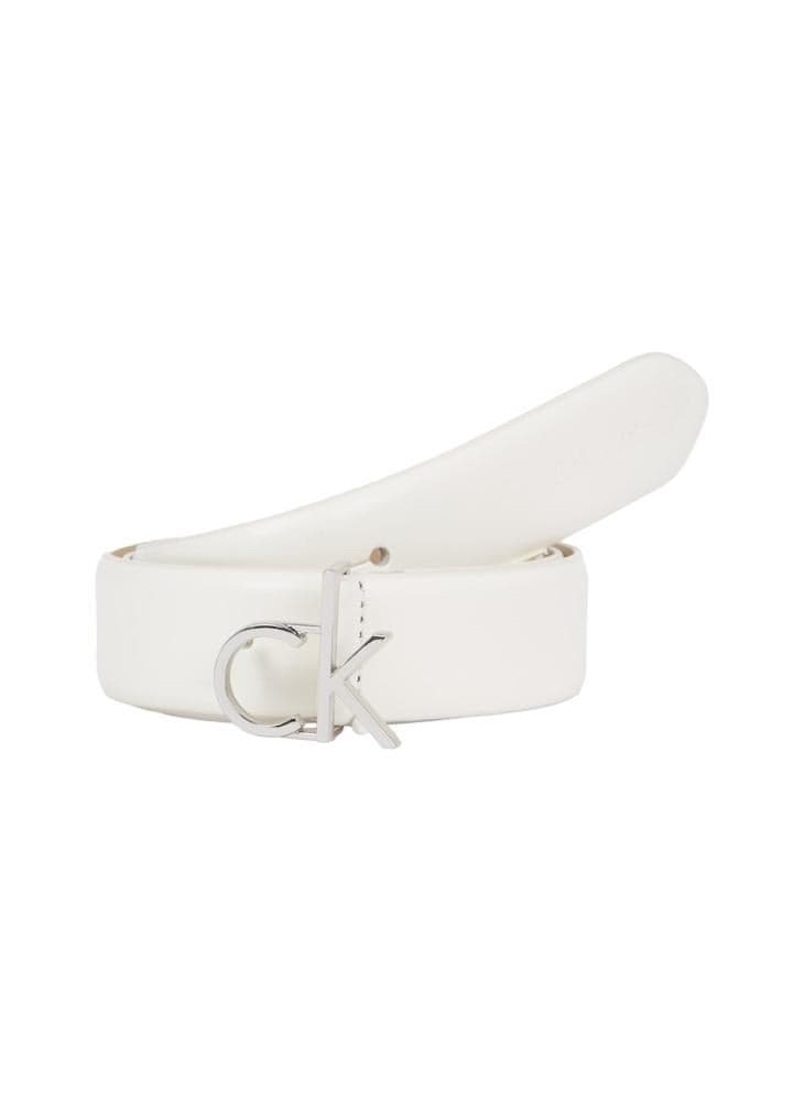 CALVIN KLEIN Elegance Leather Buckle Belt for Women - Image 1