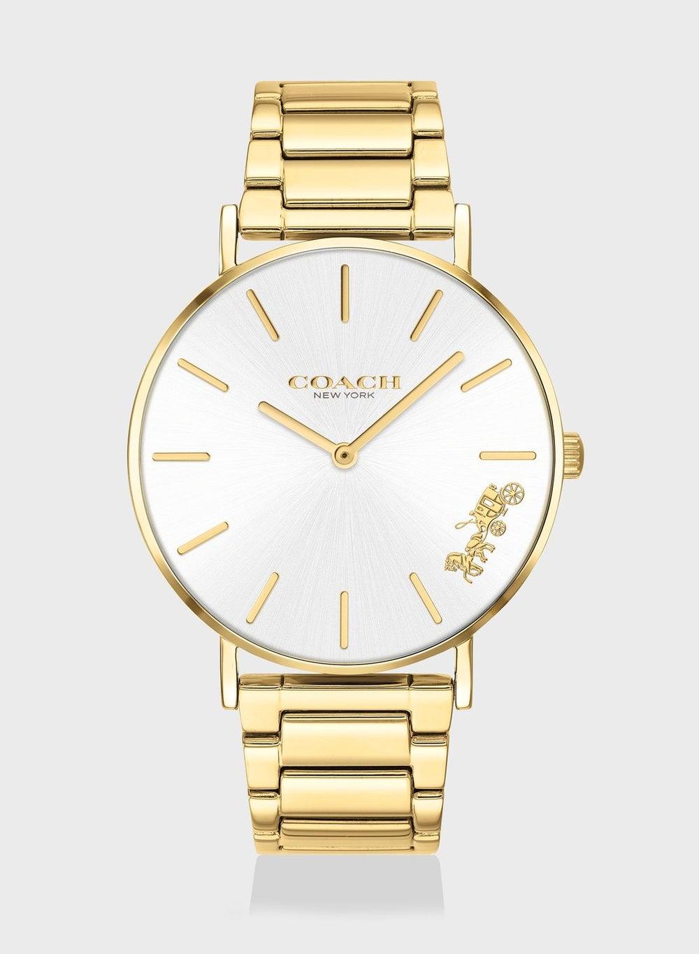 COACH Perry Gold-Tone Steel Women's Watch - Image 1