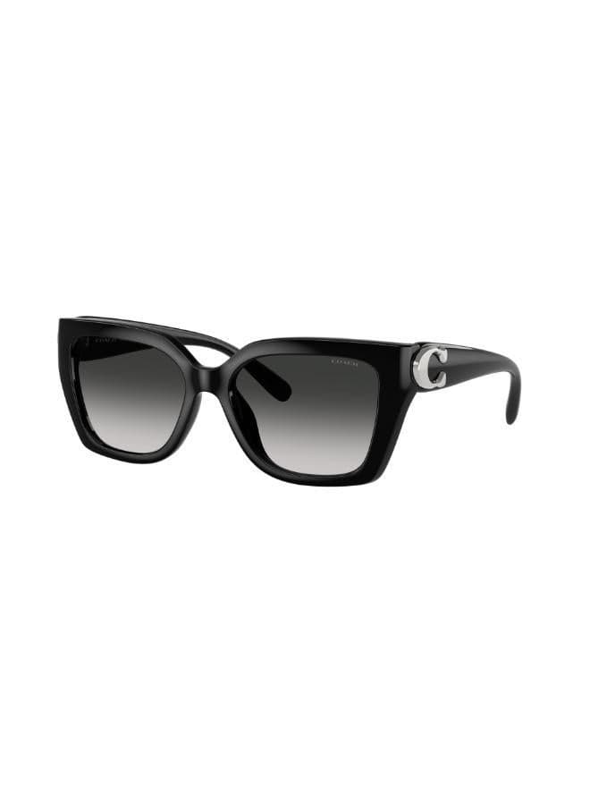 COACH 0Hc8408U Elegant Pentagon Sunglasses for Women - Image 1
