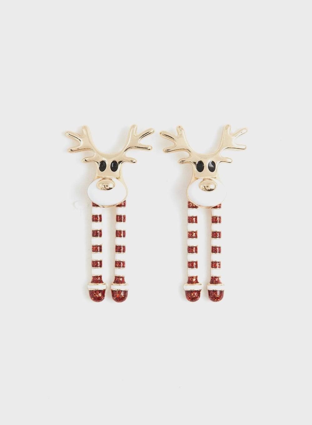 H&M Reindeer Earrings: A Touch of Wintery Elegance - Image 1