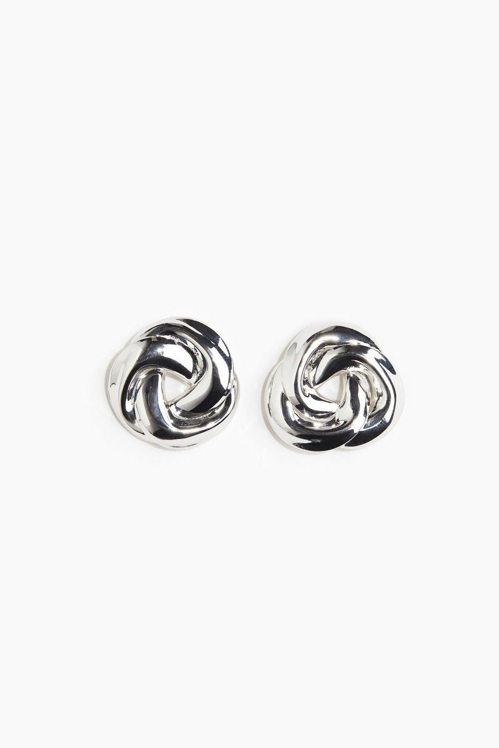H&M Timeless Knot-Look Earrings for Women - Image 1