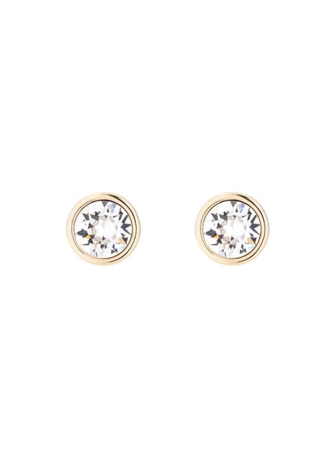 Karen Millen Crystal Dot Elegance Stud Earrings for Women - Image 1