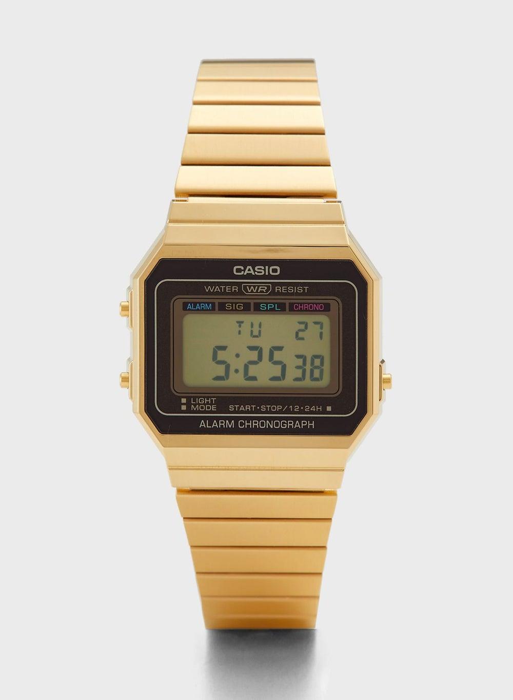 CASIO Vintage Digital Elegance: Timeless Style for Women - Image 1