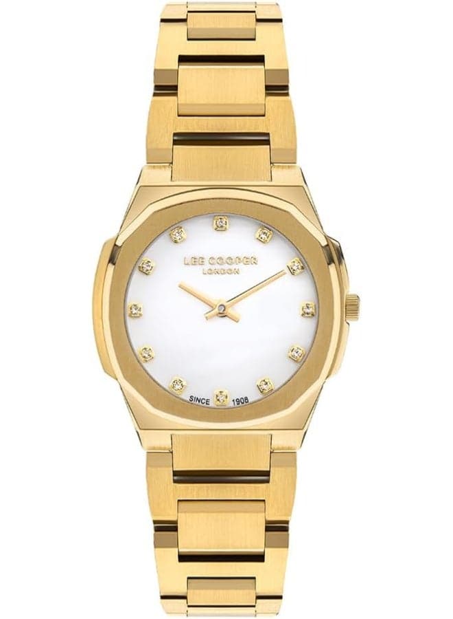 Lee Cooper Elegance LC07619.120 Women's Gold Analog Watch - Image 1