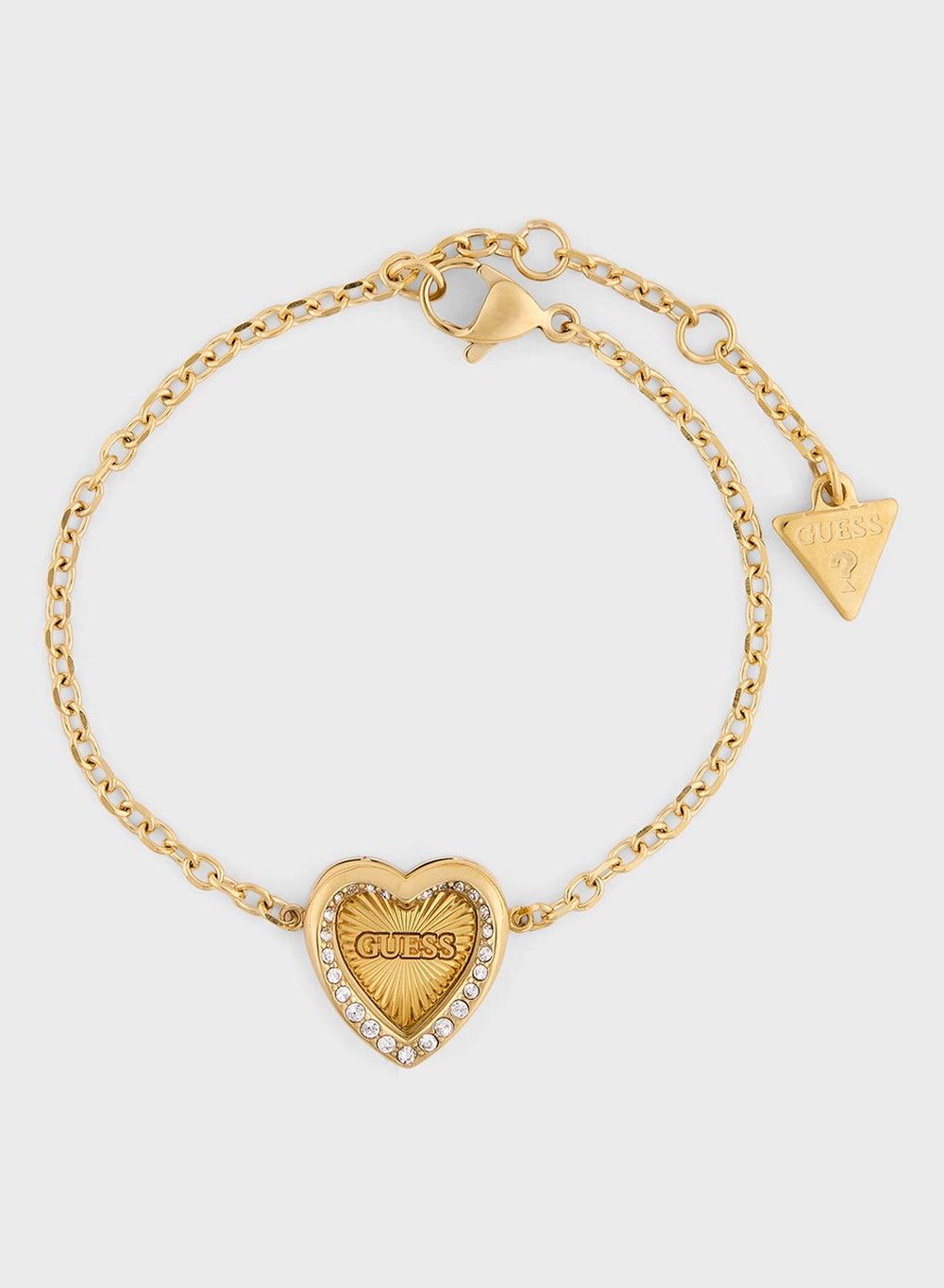 GUESS Mon Amour Swarovski Heart Bracelet - Image 1