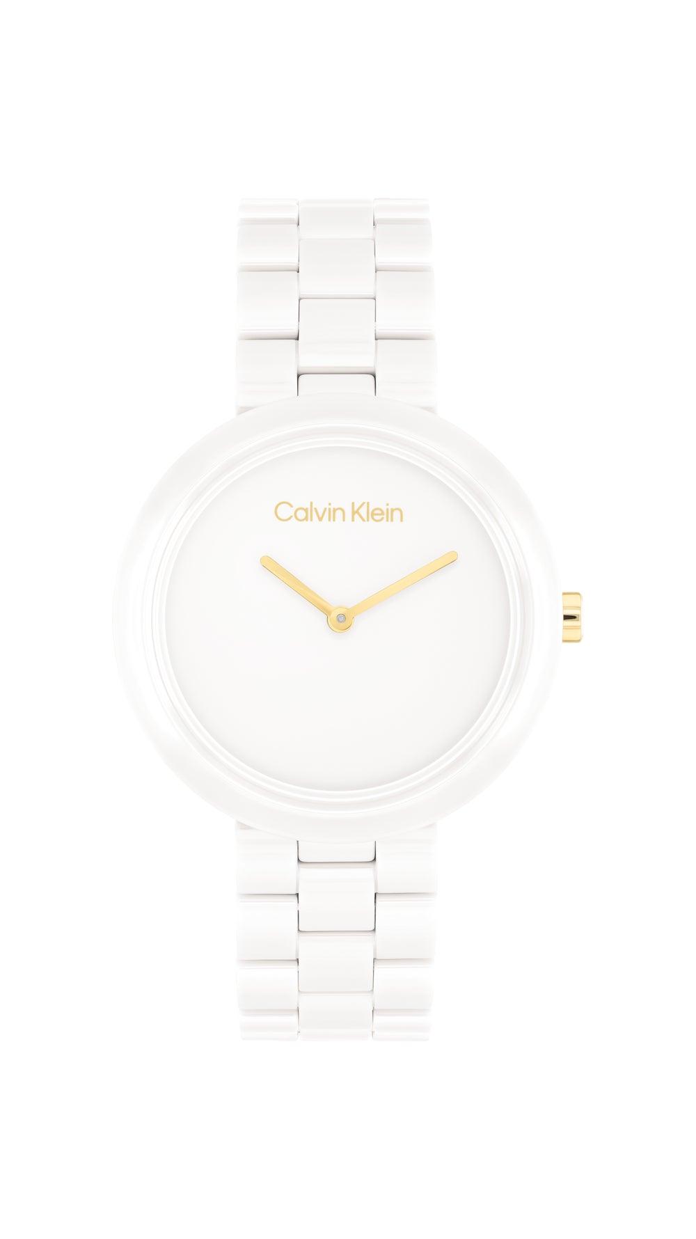 CALVIN KLEIN Pure Steel Strap Women's Analog Watch - Image 1