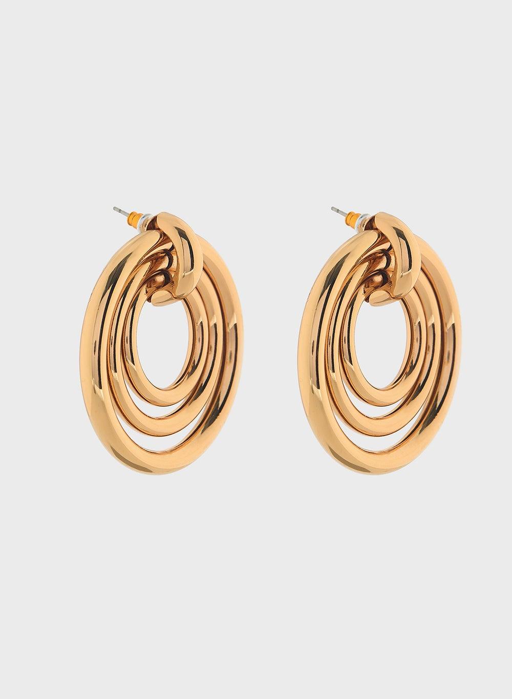ELLA Essential Hoop Earrings - Timeless Elegance for Her - Image 1