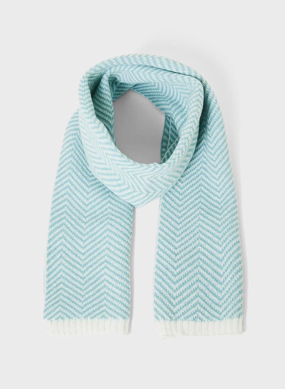 ELLA Luxe Herringbone Knitted Winter Scarf for Women - Image 1