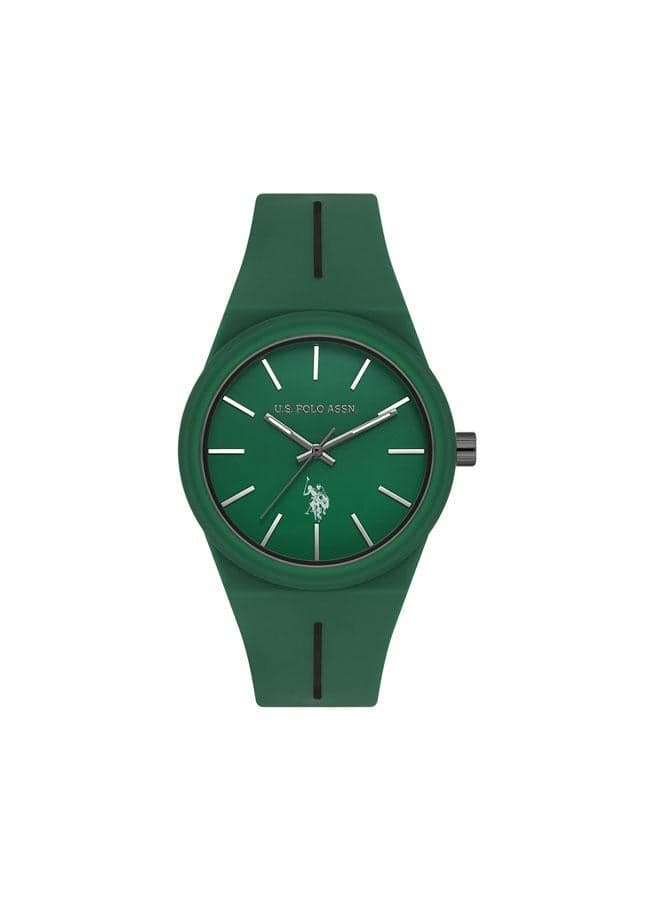 U.S. Polo Assn. Novelties 33mm Women’s Green Watch - Image 1