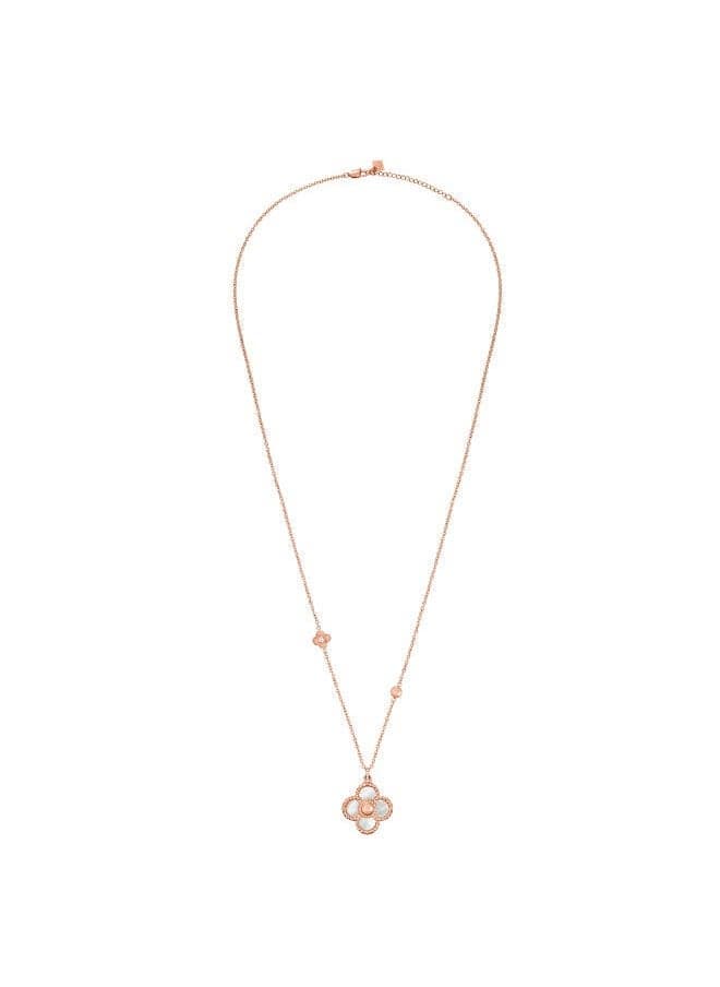CERRUTI 1881 Petalos Rosegold & Pearl Necklace Elegance - Image 1