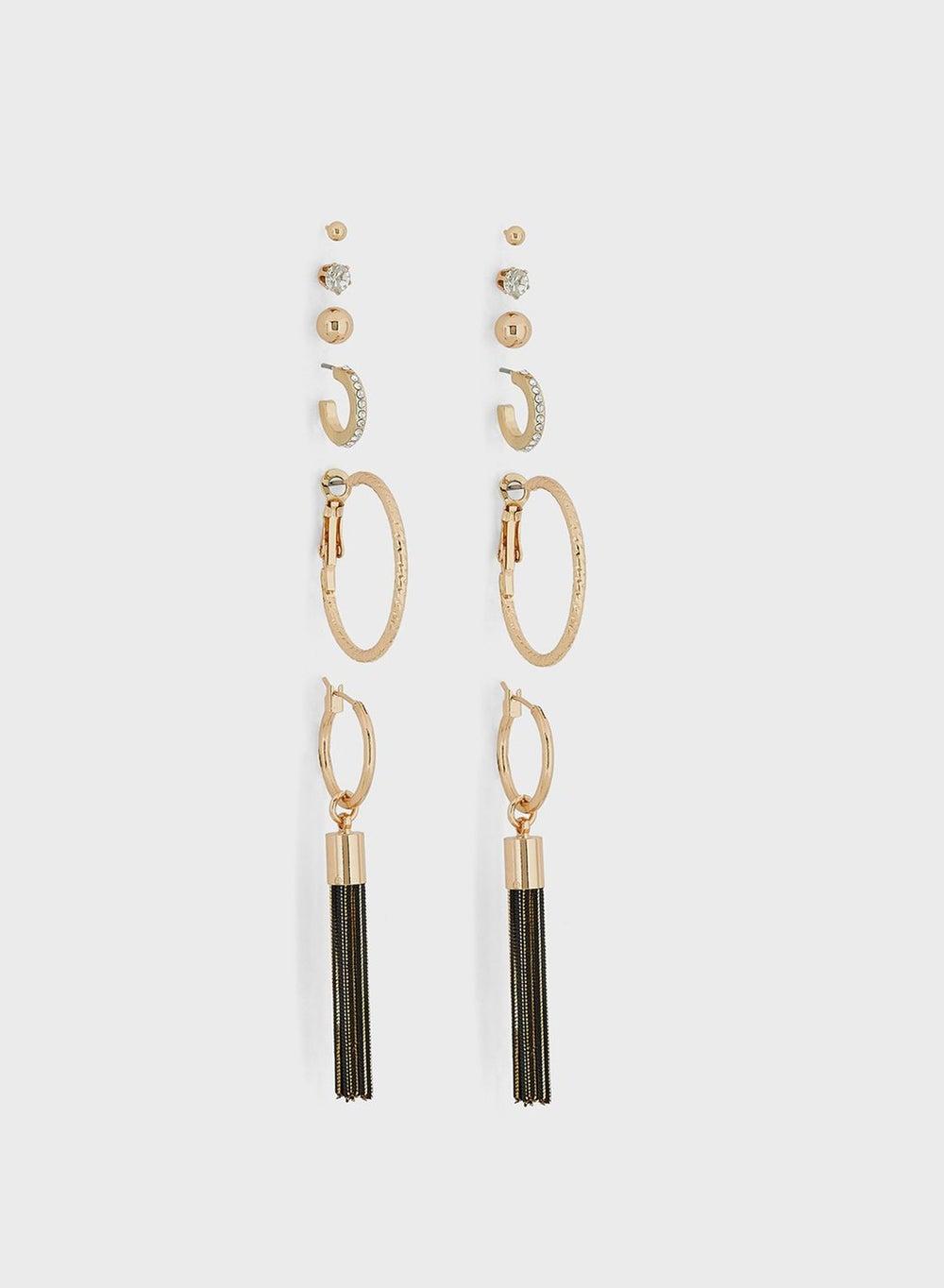 ALDO Lariravia Earring Set - Elegant Variety Pack (6 Pcs) - Image 1