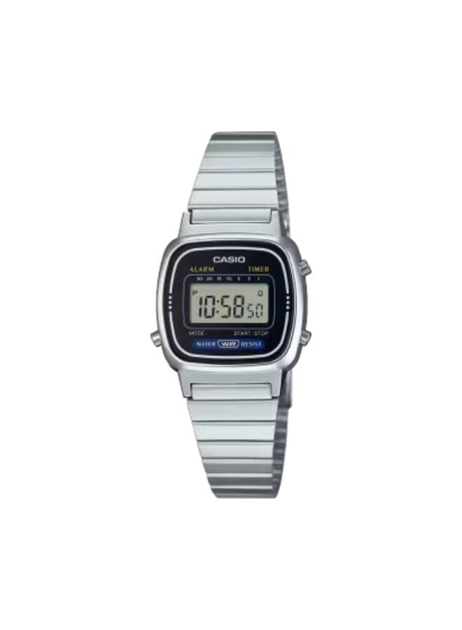 CASIO LA-670WD-1D Elegant Digital Stainless Steel Watch - Image 1