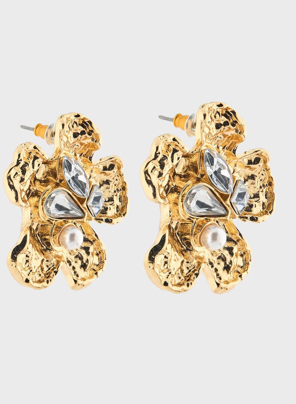 Ella Limited Edition Diamante Stud Earrings for Women - Image 1