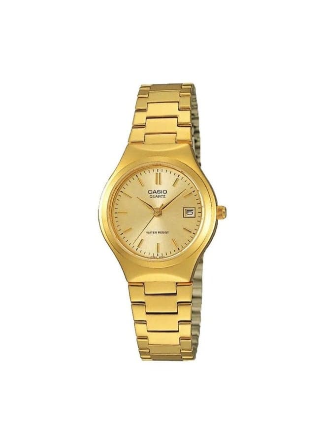 CASIO LTP-1170N-9A Elegant Gold Analog Watch for Women - Image 1