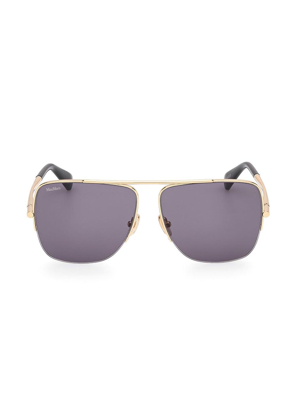 MaxMara Women's Elegant Metal Frame Sunglasses - Image 1