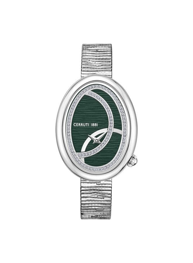 CERRUTI 1881 Cozzana Women's Green Sapphire 31mm Watch - CIWLG0043802 - Image 1