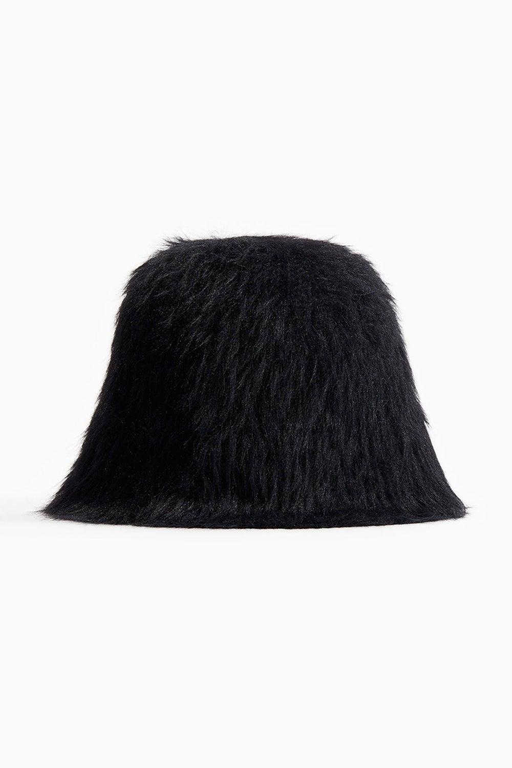 H&M Fluffy-Knit Elegance: Women's Bucket Hat - Image 1