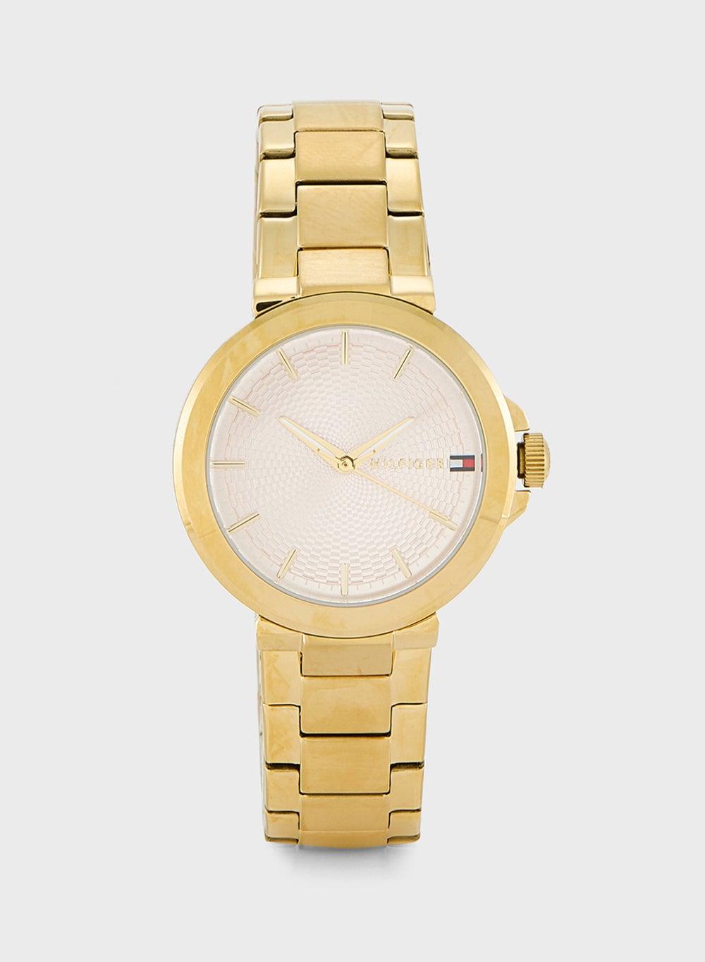 TOMMY HILFIGER Lori Sleek Stainless Steel Women's Watch - Image 1