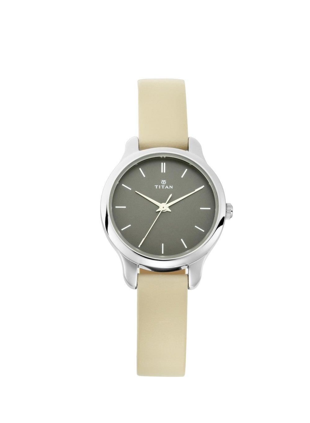 TITAN Chic Minimalist Women's Watch with Anthracite Dial - Image 1