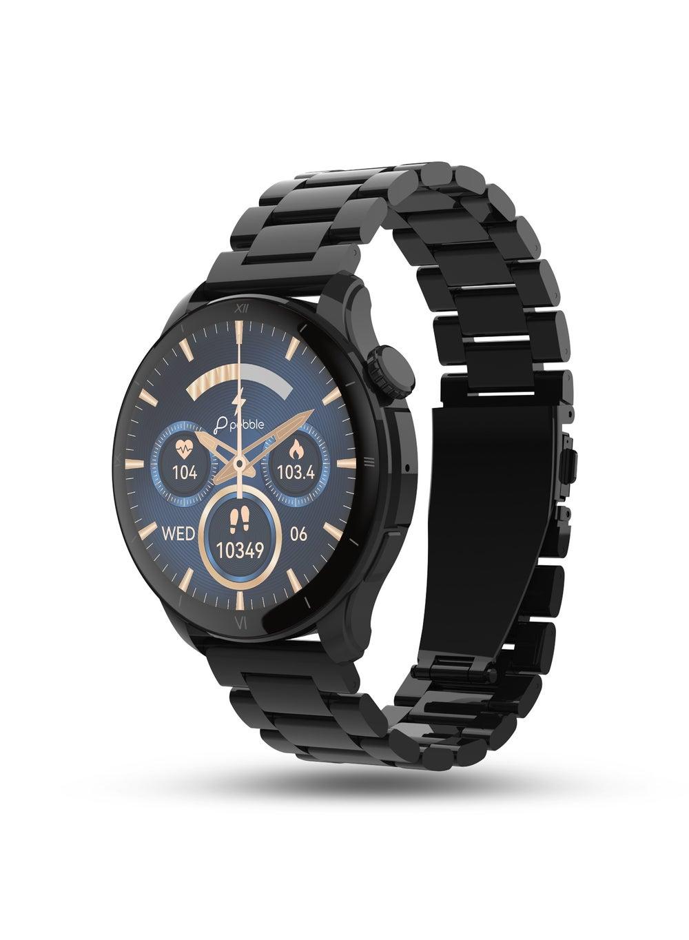 Obsidian Black Cosmos Vault Smartwatch - Enhanced Precision - Image 1