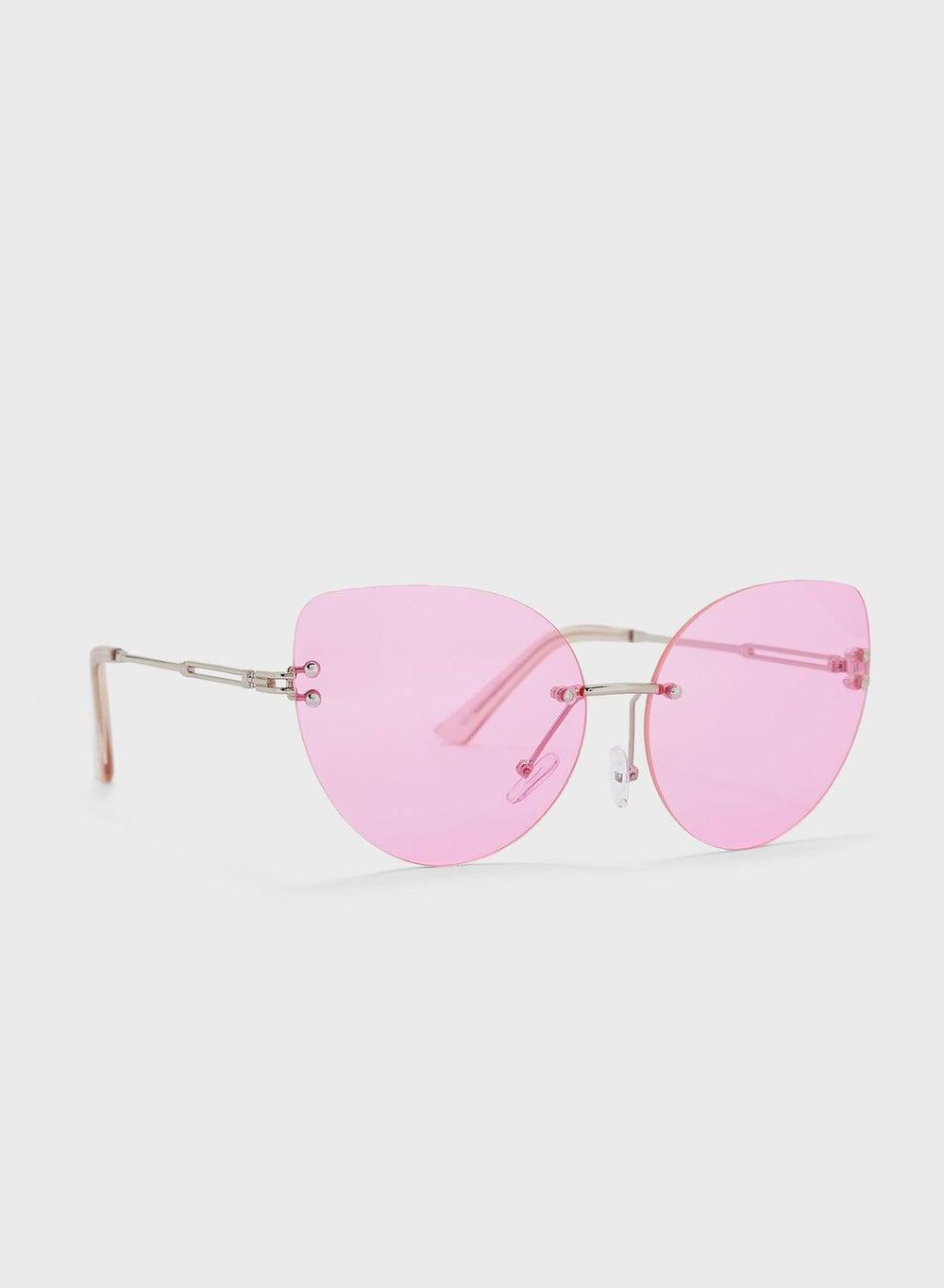 Ginger Chic Rimless Cat Eye Women's Sunglasses - Image 1