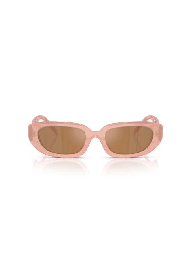 Tory Burch 0Ty7218U Milky Wine Pink Sunglasses for Women - Image 1