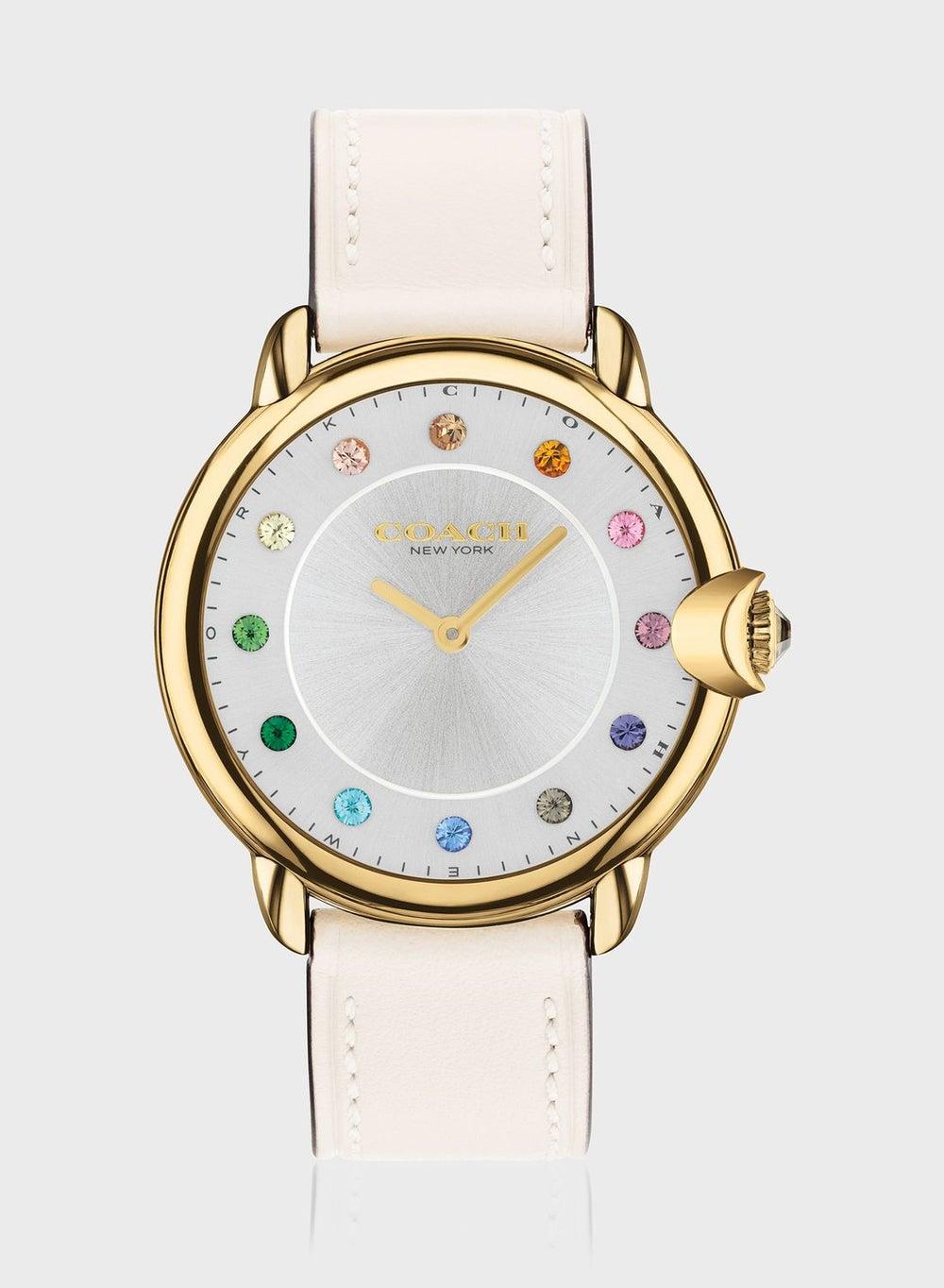 COACH Arden Women's Elegant Leather Strap Watch - Image 1