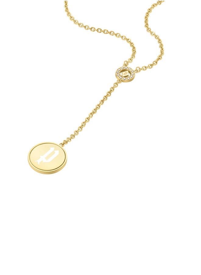 POLICE Lucky Star Gold-Plated Necklace PEJLN0002003 - Image 1