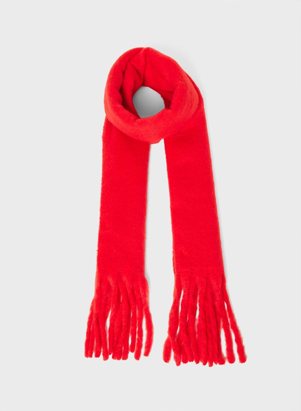 ELLA Winter Elegance: Long Tassel Scarf for Women - Image 1