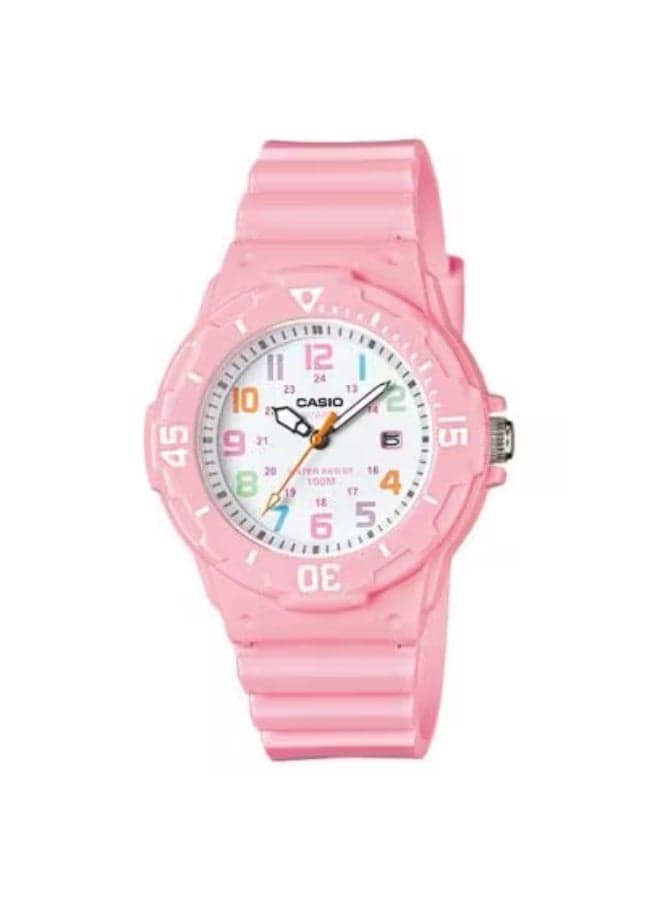 CASIO LRW-200H-4B2 Women's Elegant Resin Pink Analog Watch - Image 1