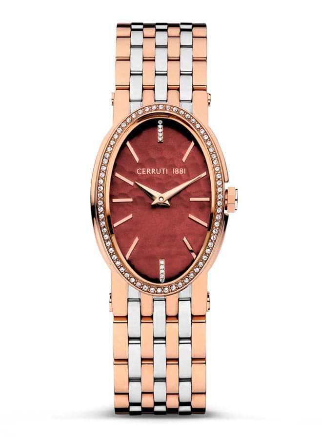 CERRUTI 1881 CIWLG0008801 Elegant Red Dial Women's Watch - Image 1