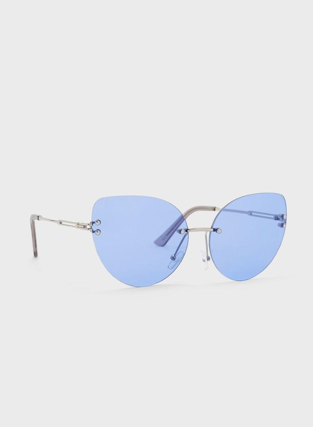 Ginger Chic Rimless Cat Eye Sunglasses for Elegant Vision - Image 1