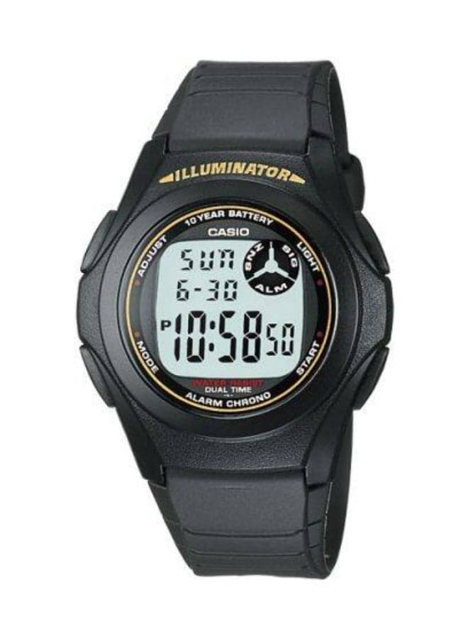 CASIO F-200W-9A Elegant Digital Resin Watch - 40mm - Image 1