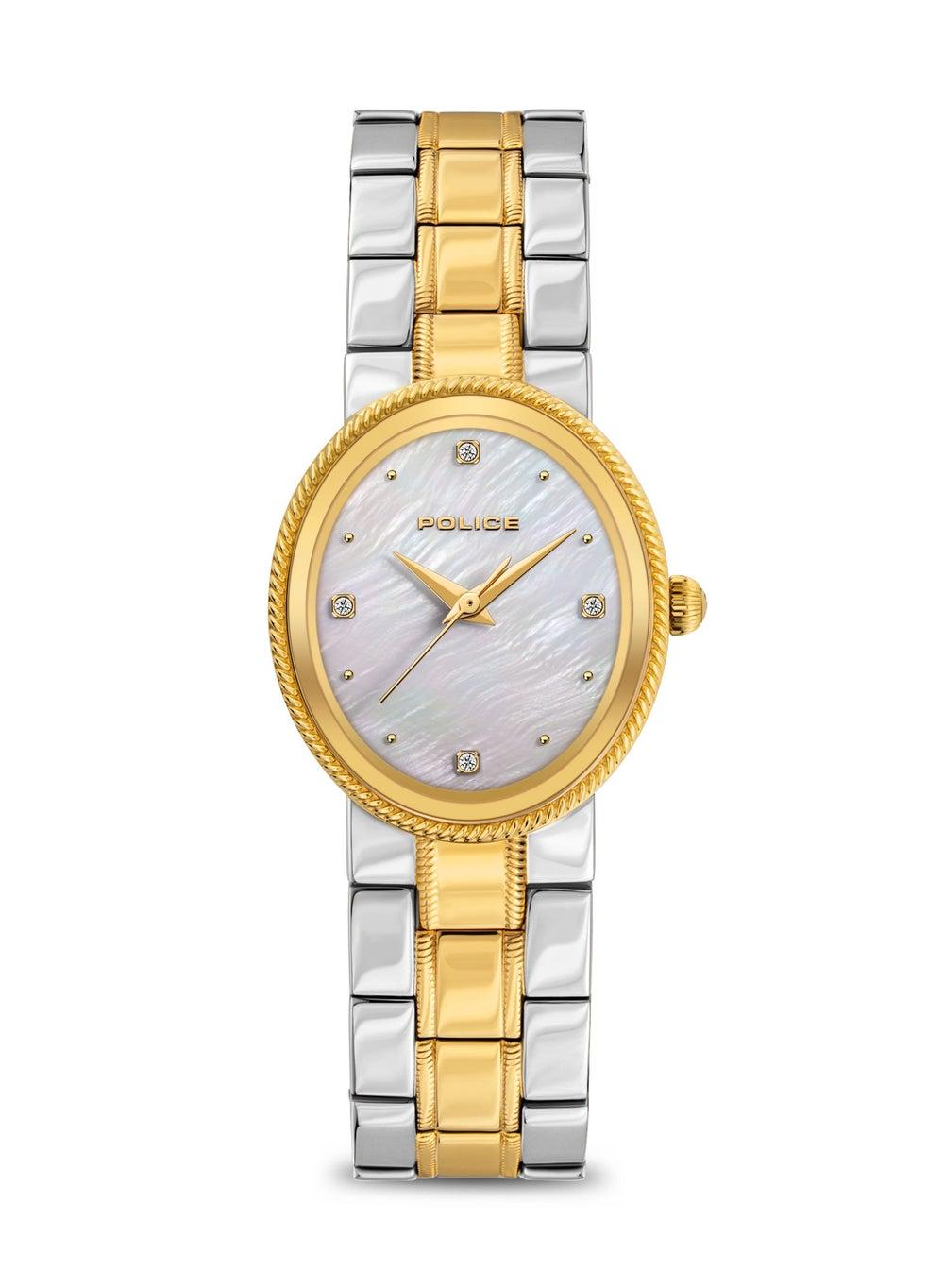 POLICE Ovate 26mm Elegant Two-Tone Women's Watch - Image 1