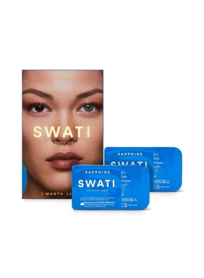 Sapphire Elegance Monthly Contact Lenses - Image 1