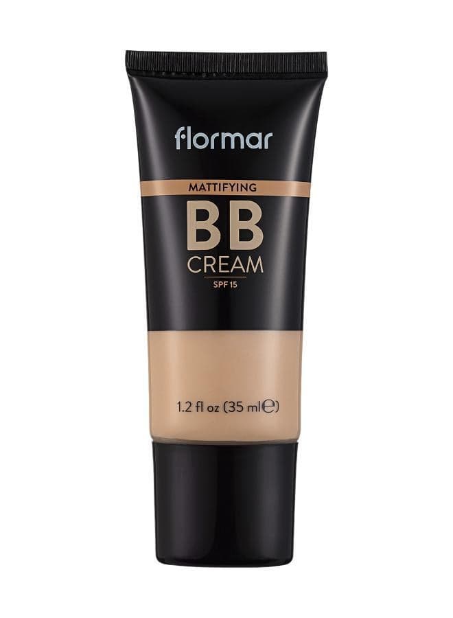 Flormar Elegance Mattifying BB Cream SPF 25 - Fair Light - Image 1