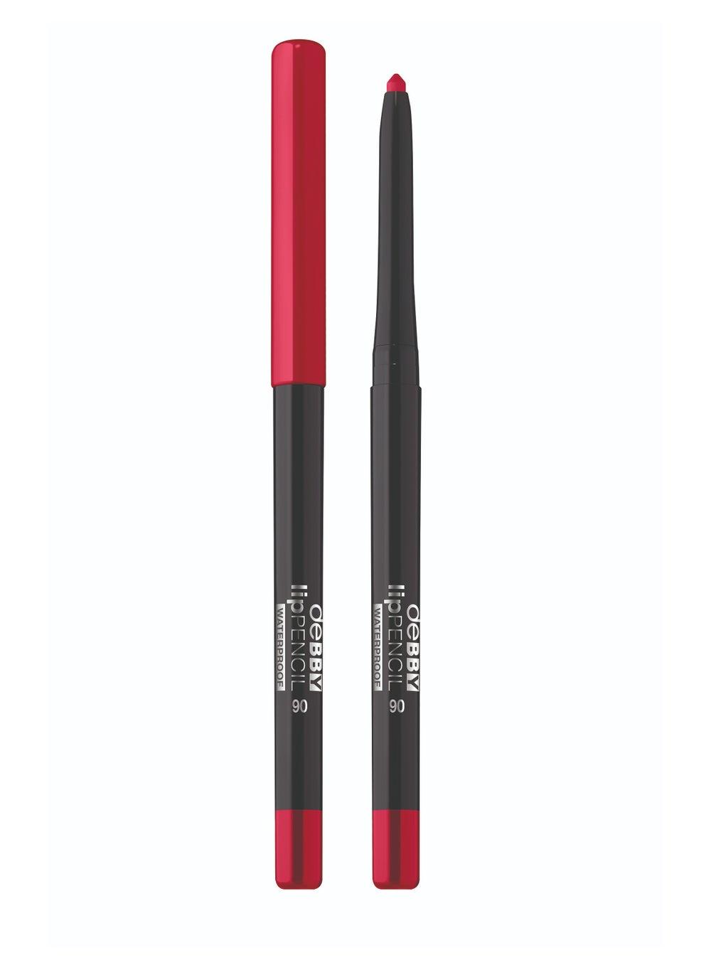 Debby Red Lip Pencil Waterproof 06 - Stay Vibrant All Day - Image 1