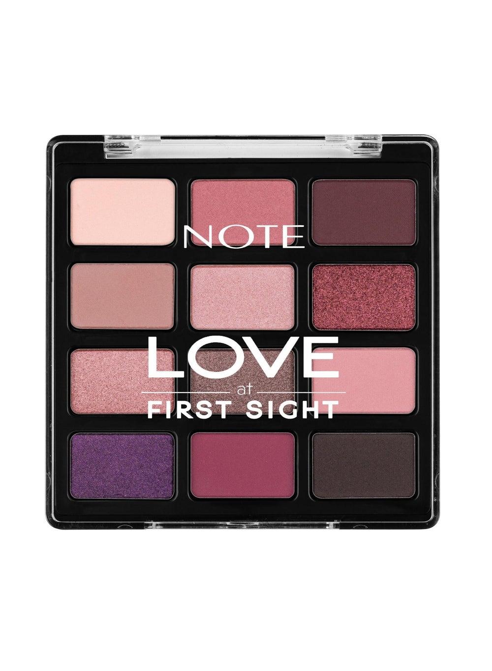Note Love At First Sight 208 - Pink Eyeshadow Palette - Image 1