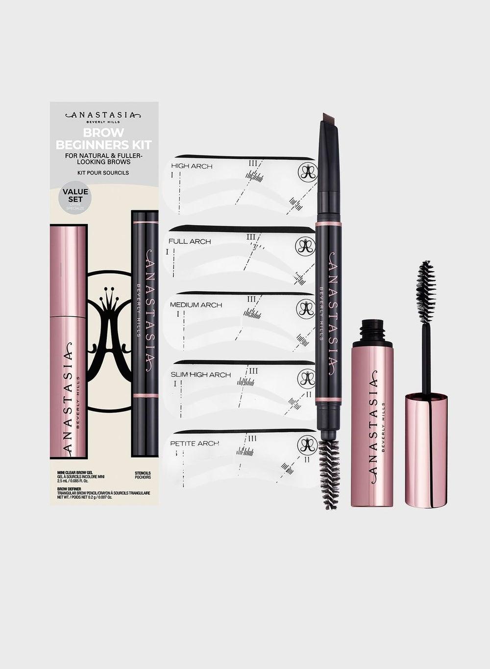 Soft Brown Brow Beginners Kit - Perfect Your Arch - Image 1