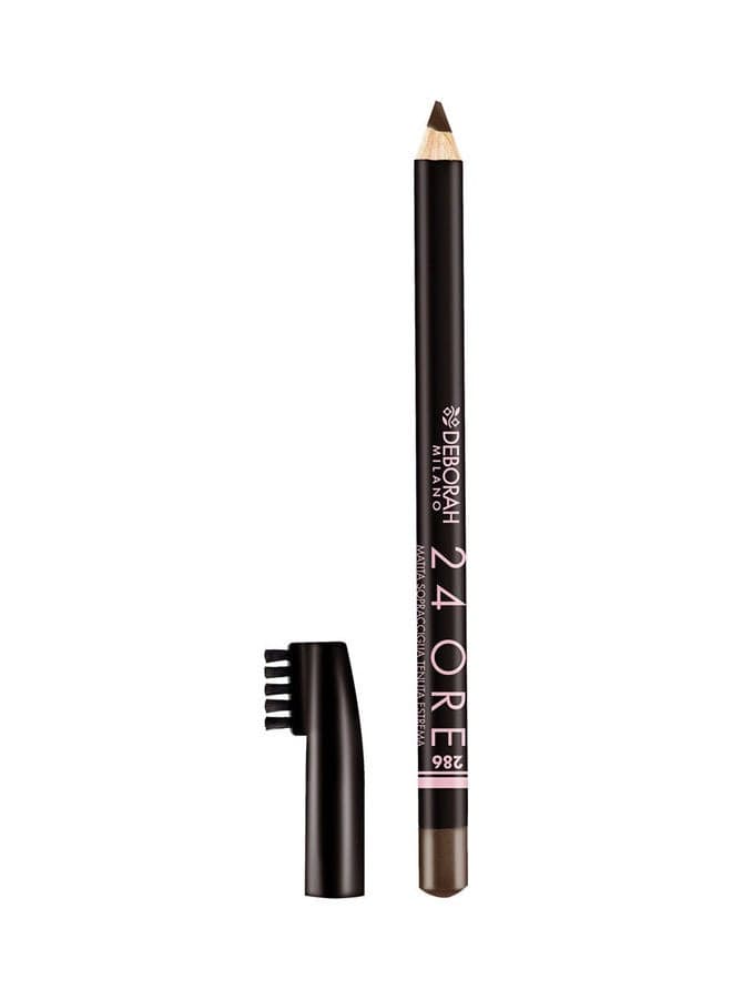 24ORE Brow Pencil 286 Dark Brown - Precision Brow Artistry - Image 1