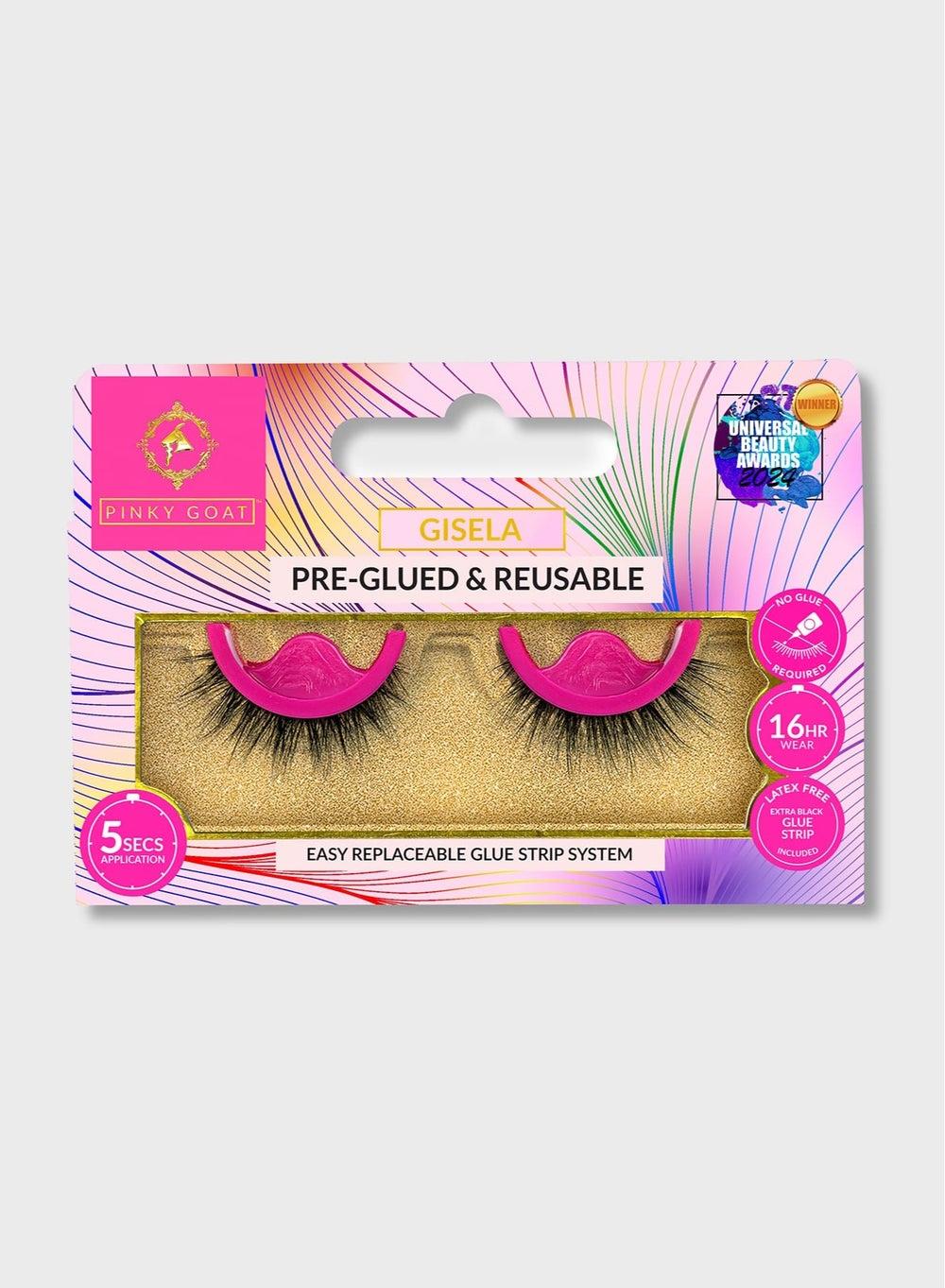 GISELA Pre-Glued Lashes: Luxe Length & Volume - Image 1