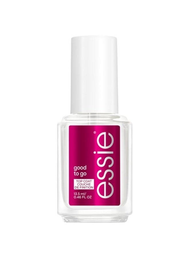 Essie Good To Go Top Coat - Quick-Dry Brilliance - Image 1