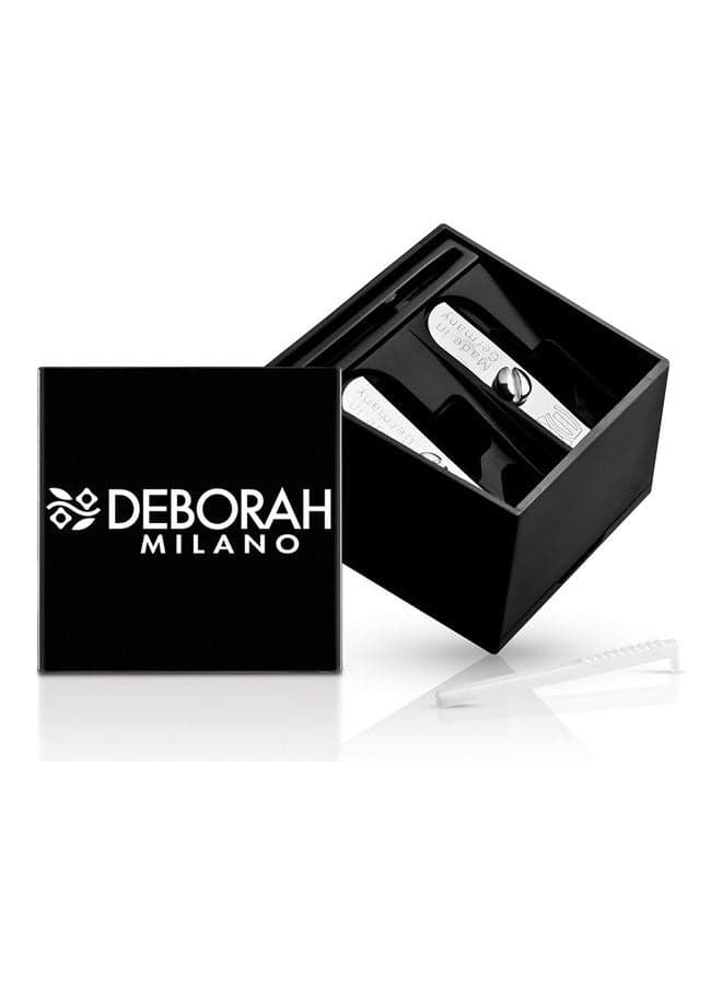 Sleek Dual-Tone Professional Makeup Sharpener - Image 1