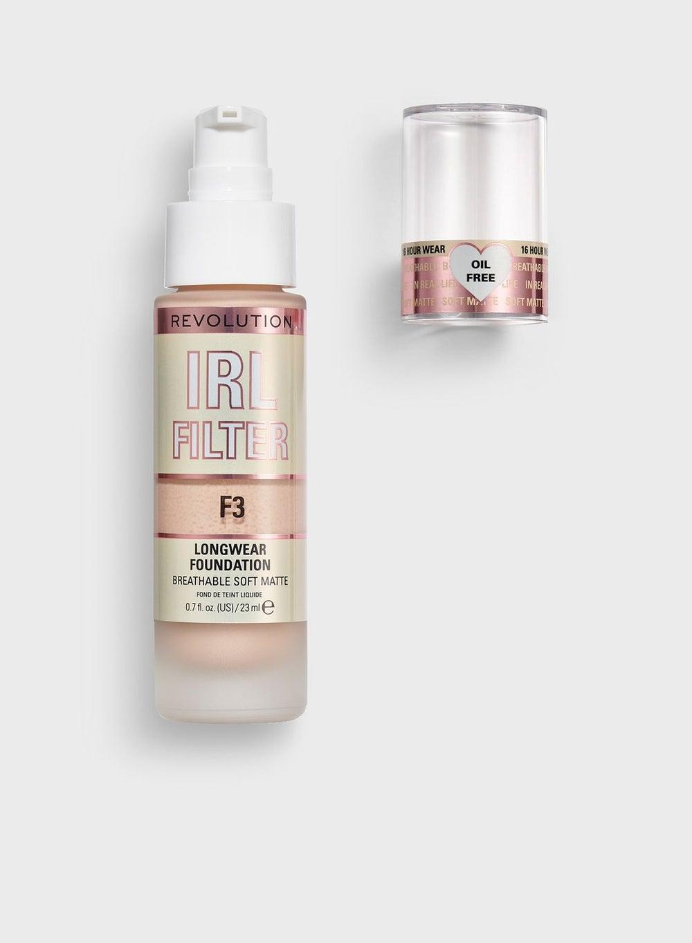 Revolution IRL Filter Foundation F3 – Flawless Matte Finish - Image 1