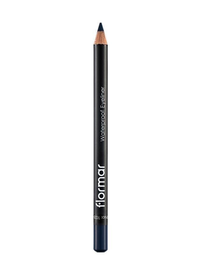Flormar Navy Blue 103 - Waterproof Eyeliner Pencil - Image 1